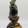 綠幽靈原礦精雕擺件