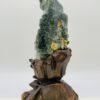 綠幽靈原礦精雕擺件