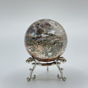 黃鐵礦功效共生白水晶